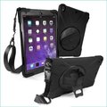 Ashtead Retail & Wholesale Tuff Luv F1-66 Armour Guard Case & Stand with Shoulder Strap for Apple iPad Pro 10.5 - Black F1_66